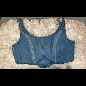 Corset Denim Top✨